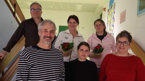 Das Bild zeigt das Vorstandsteam des Fördervereins.