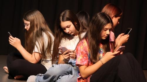 Foto Szene aus dem Theaterstück Momo