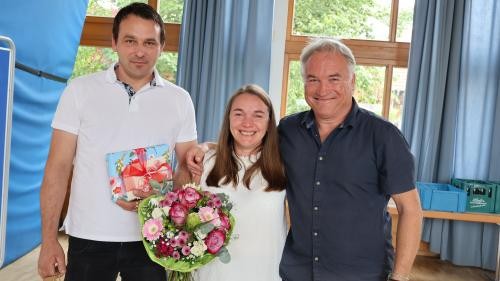 Foto Verabschiedung von Attila Kovacs und Gyöngyvér Gabor