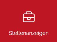 Symbol einer Aktentasche auf rotem Hintergrund