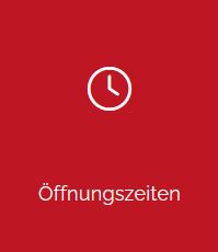 Uhr auf rotem Hintergrund